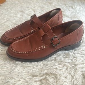 Everlane Mary-Jane Loafer, 9, Cognac